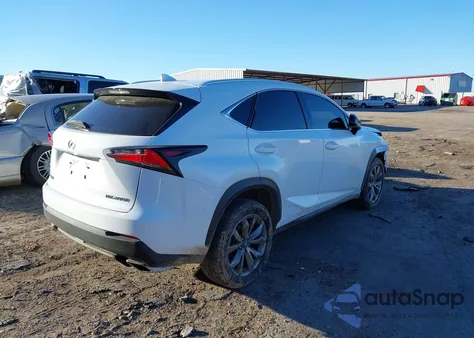 2016 Lexus Nx 200T F Sport z USA, uszkodzony, nr VIN JTJYARBZ5G2036715